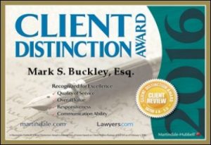 Mark Buckley Client Award